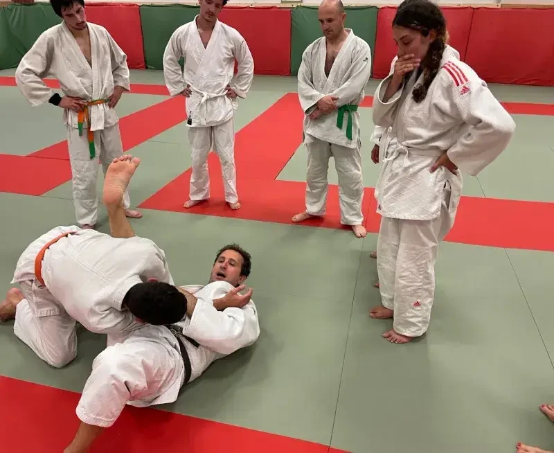 Cours de judo — Section Paloise Judo JuJitsu à Pau